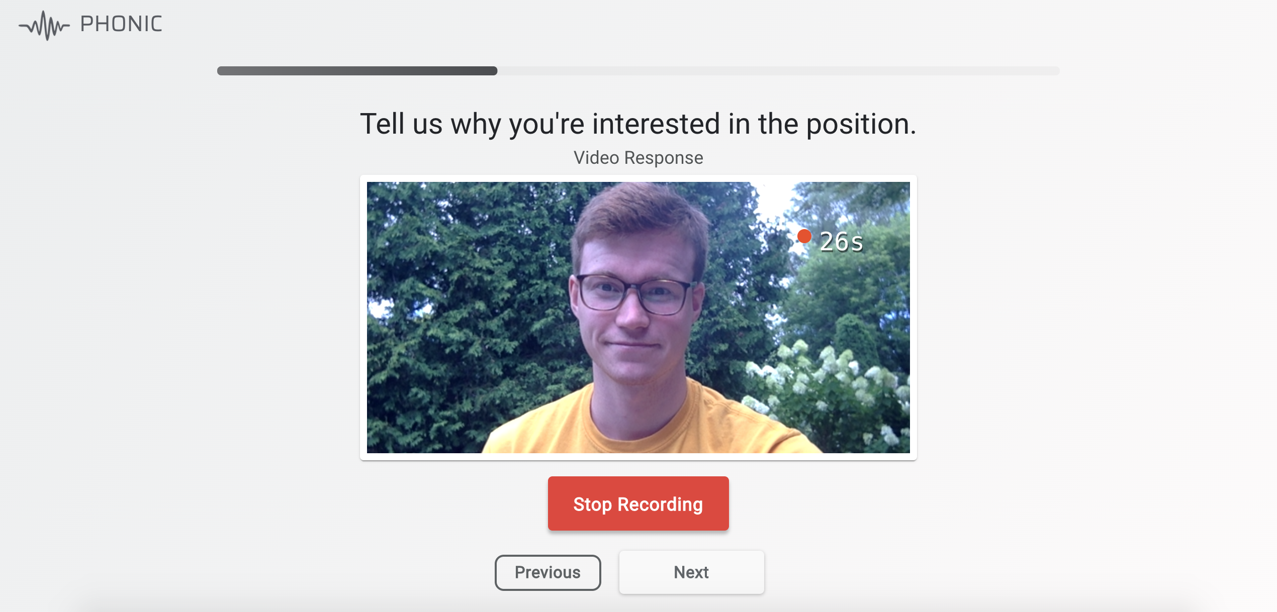 video question screenshot